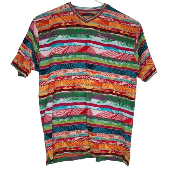COOGI Other - COOGI Mens V Neck Shirt Multi Color Biggie Classic Size 4XL